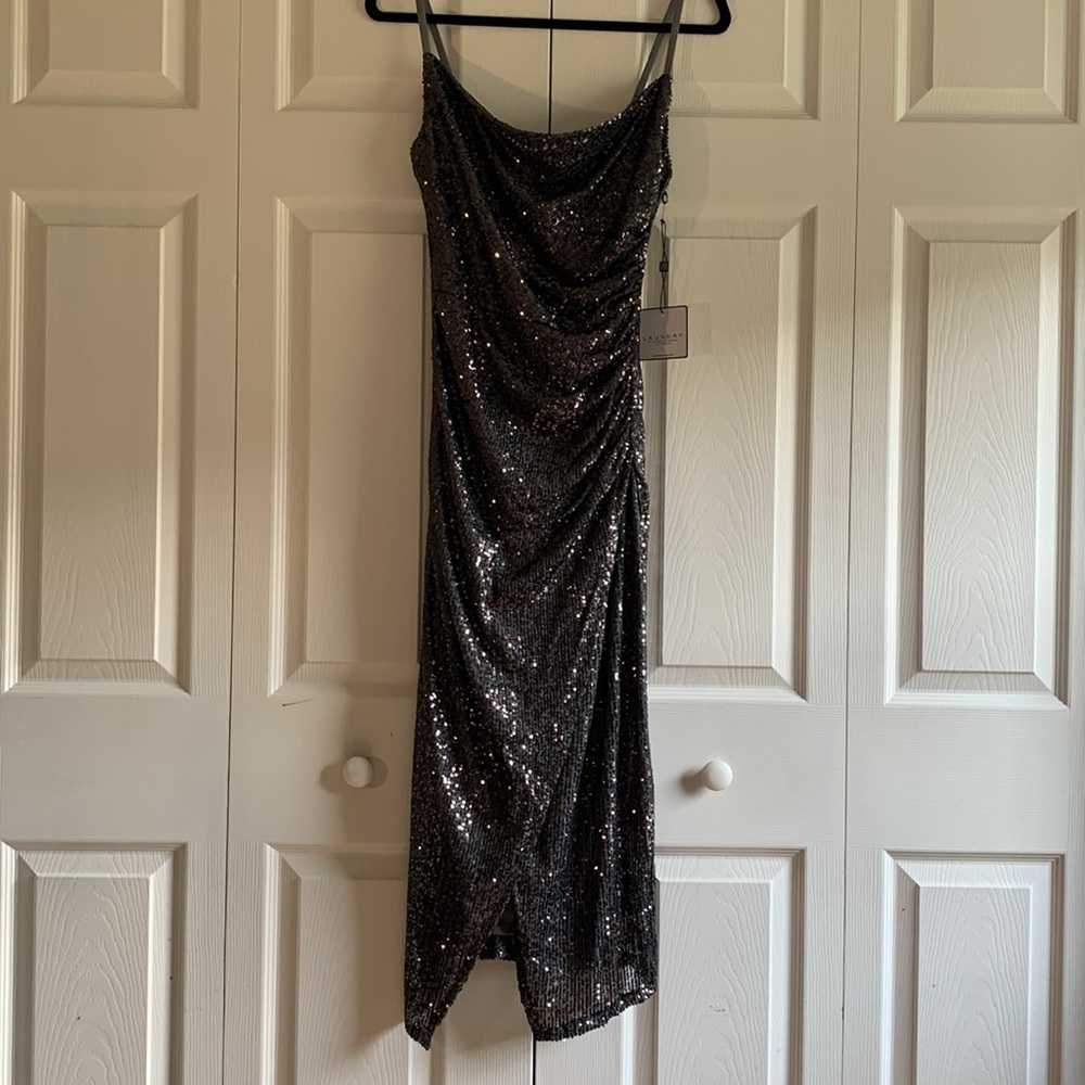 LAUNDRY BY SHELLI SEGAL women’s sequin dress. - Picture 4 of 7